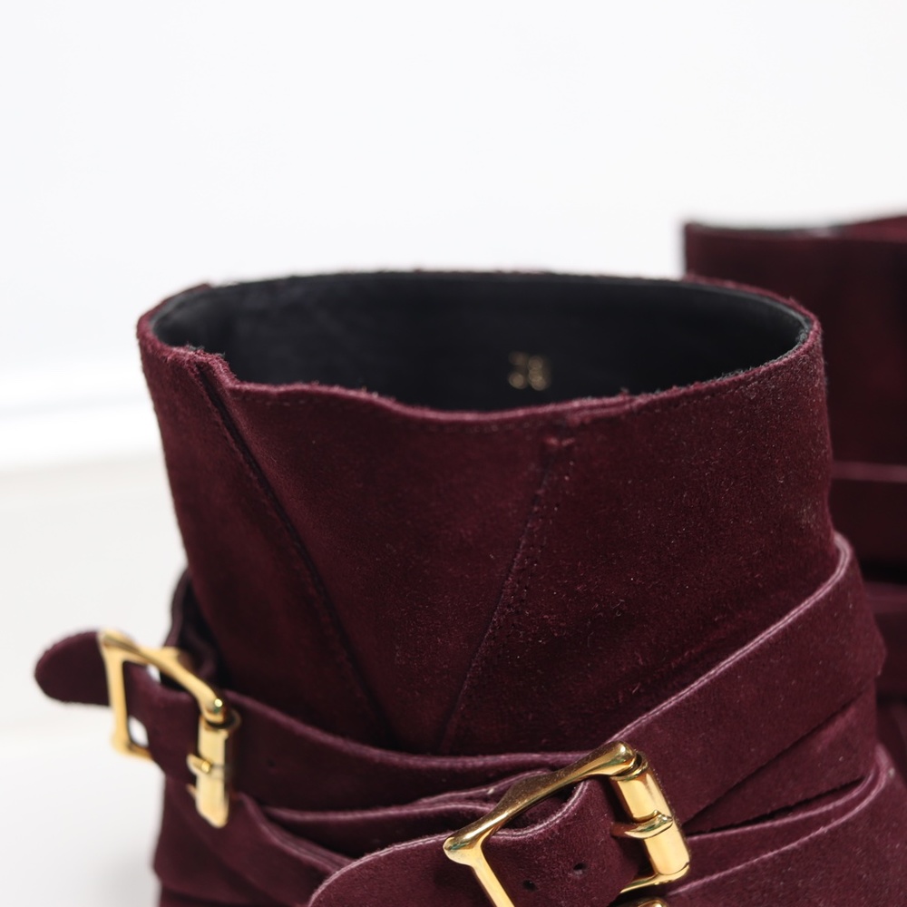 Rupert Sanderson Parnassus Suede Ankle Boots 38 - Picture 9 of 13